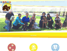Tablet Screenshot of bauserspettraining.com